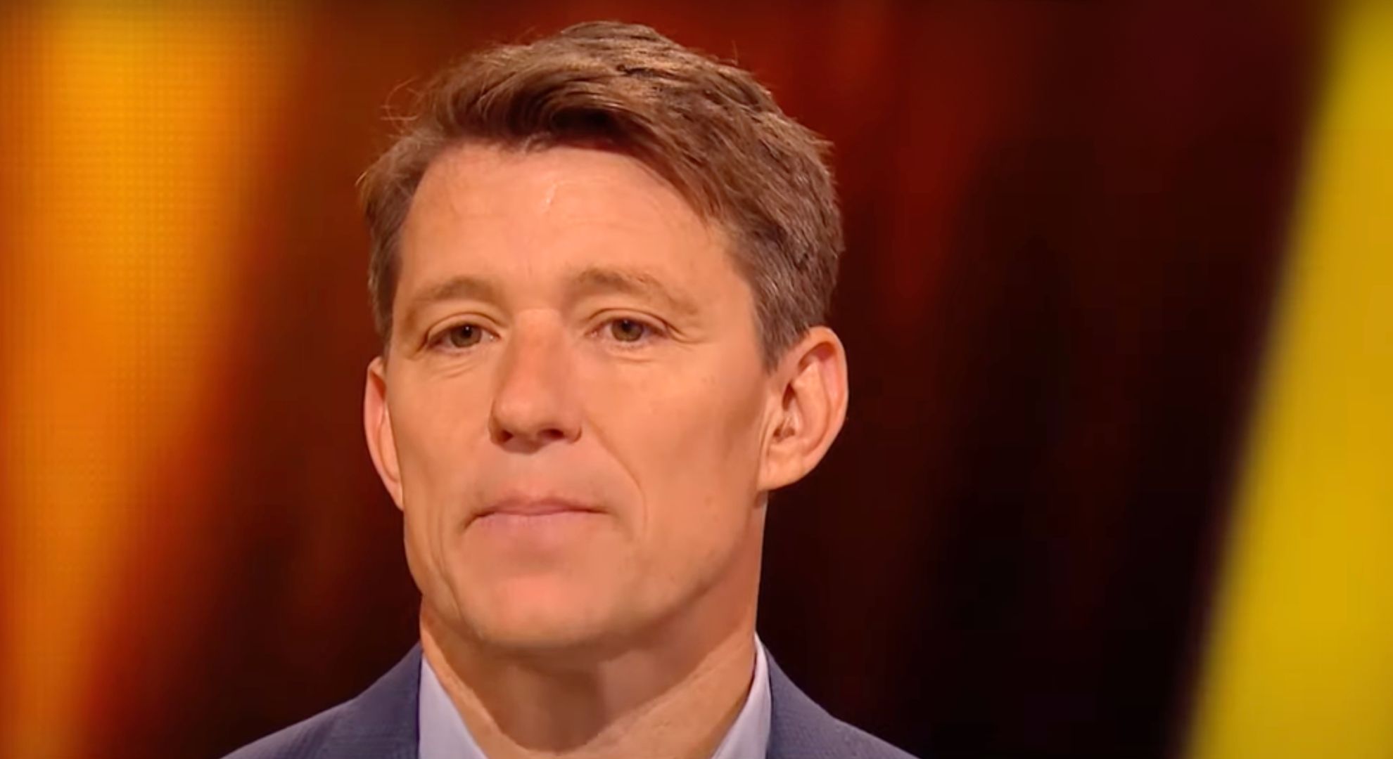 Ben Shephard looks annoyed on Tipping Point 