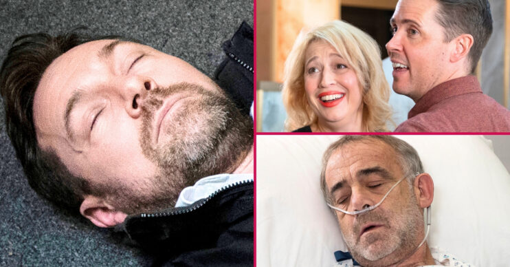 Coronation Street's Rob, Julie, Todd, Kevin
