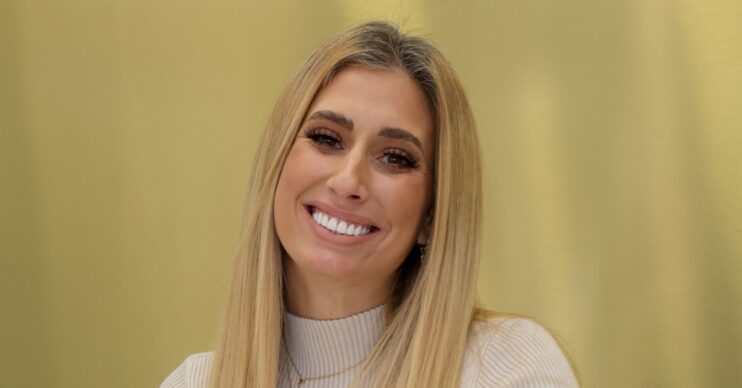 Stacey Solomon smiling