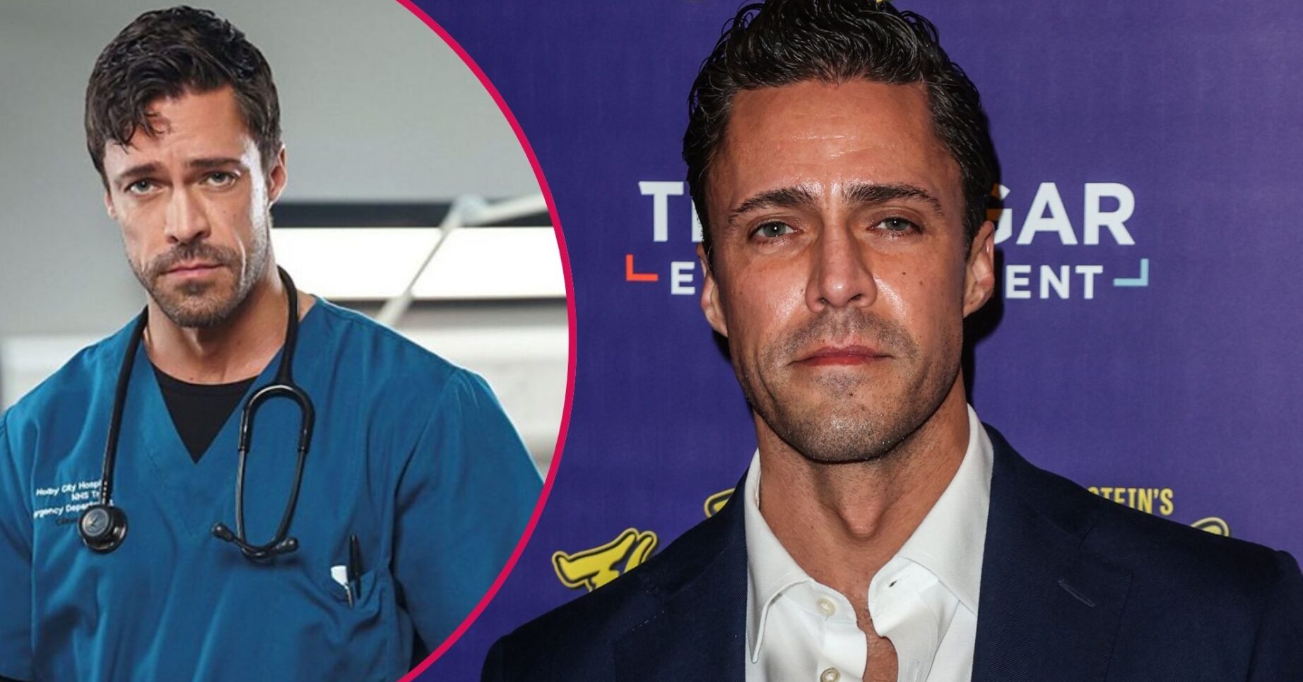 Split image of Olly Rix