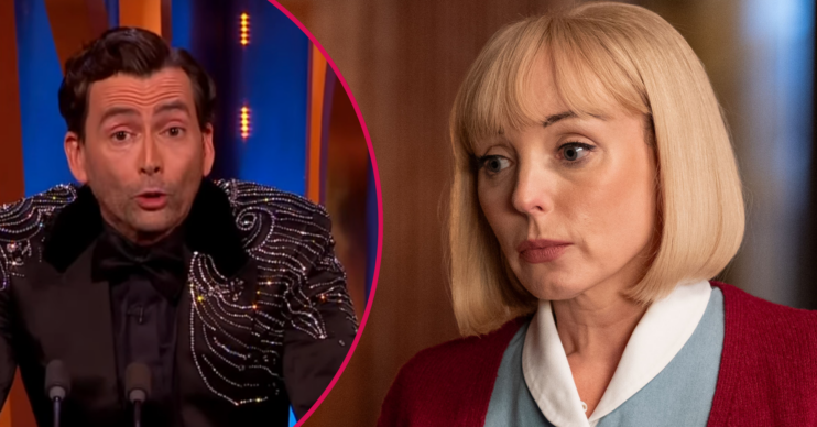 David Tennant hosting the BAFTA Film Awards / Trixie looking sad on Call the Midwife