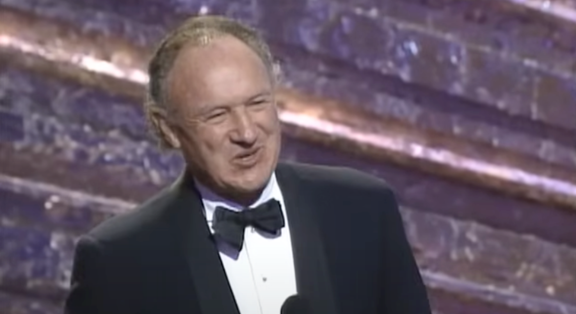 Gene Hackman wins Best Supporting Actor in 1993