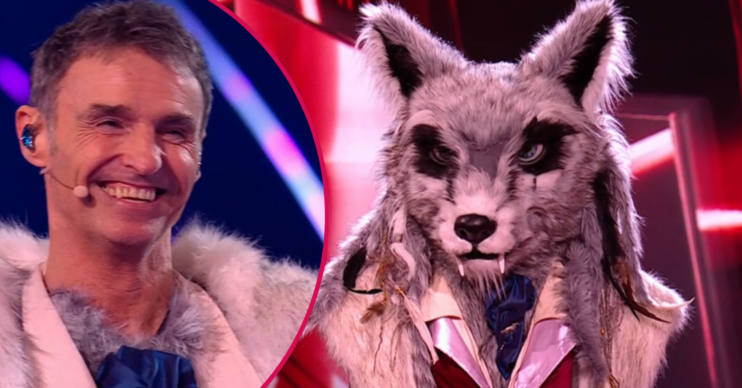 Marti Pellow and Wolf from Masked Singer