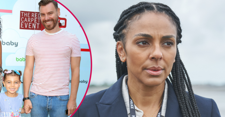 Marsha Thomason from The Bay and her husband and daughter