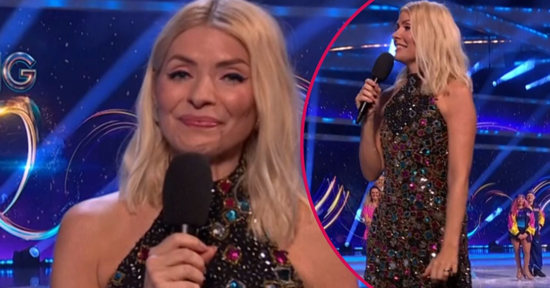Holly on Dancing on Ice
