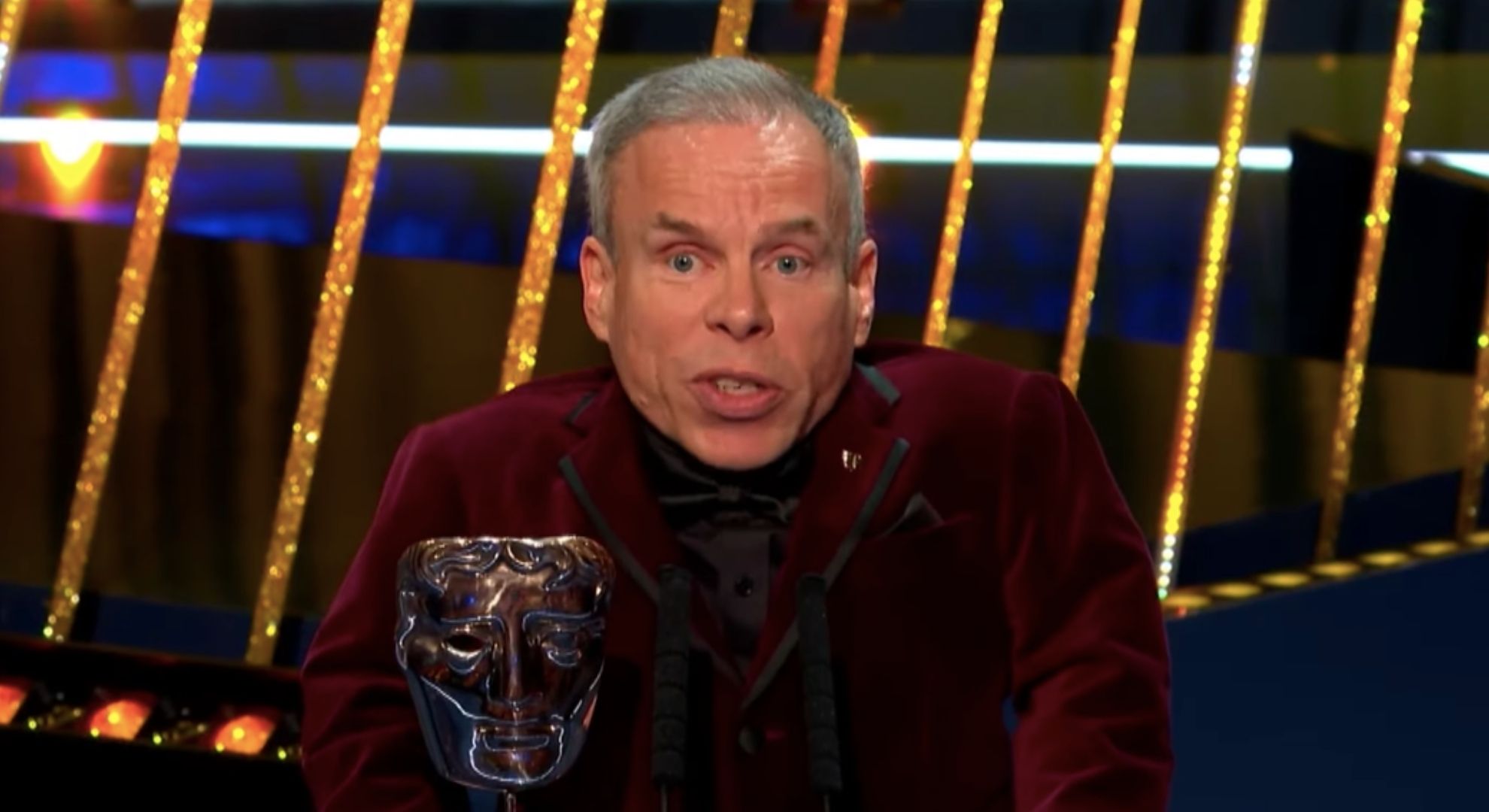 Warwick Davis at 2025 BAFTAs