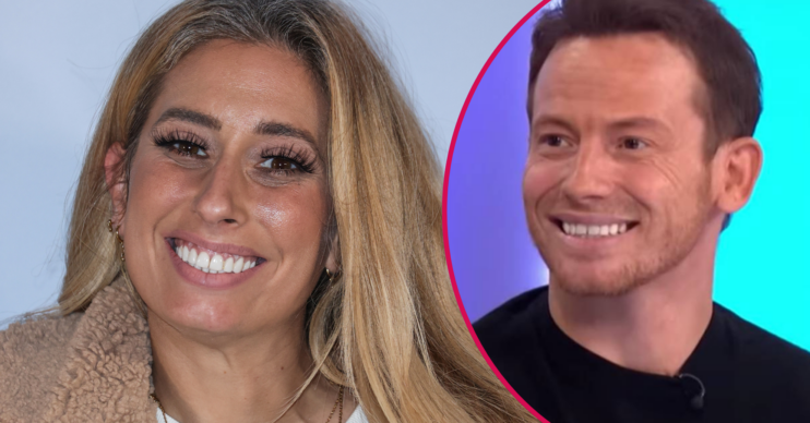 Stacey and Joe smiling
