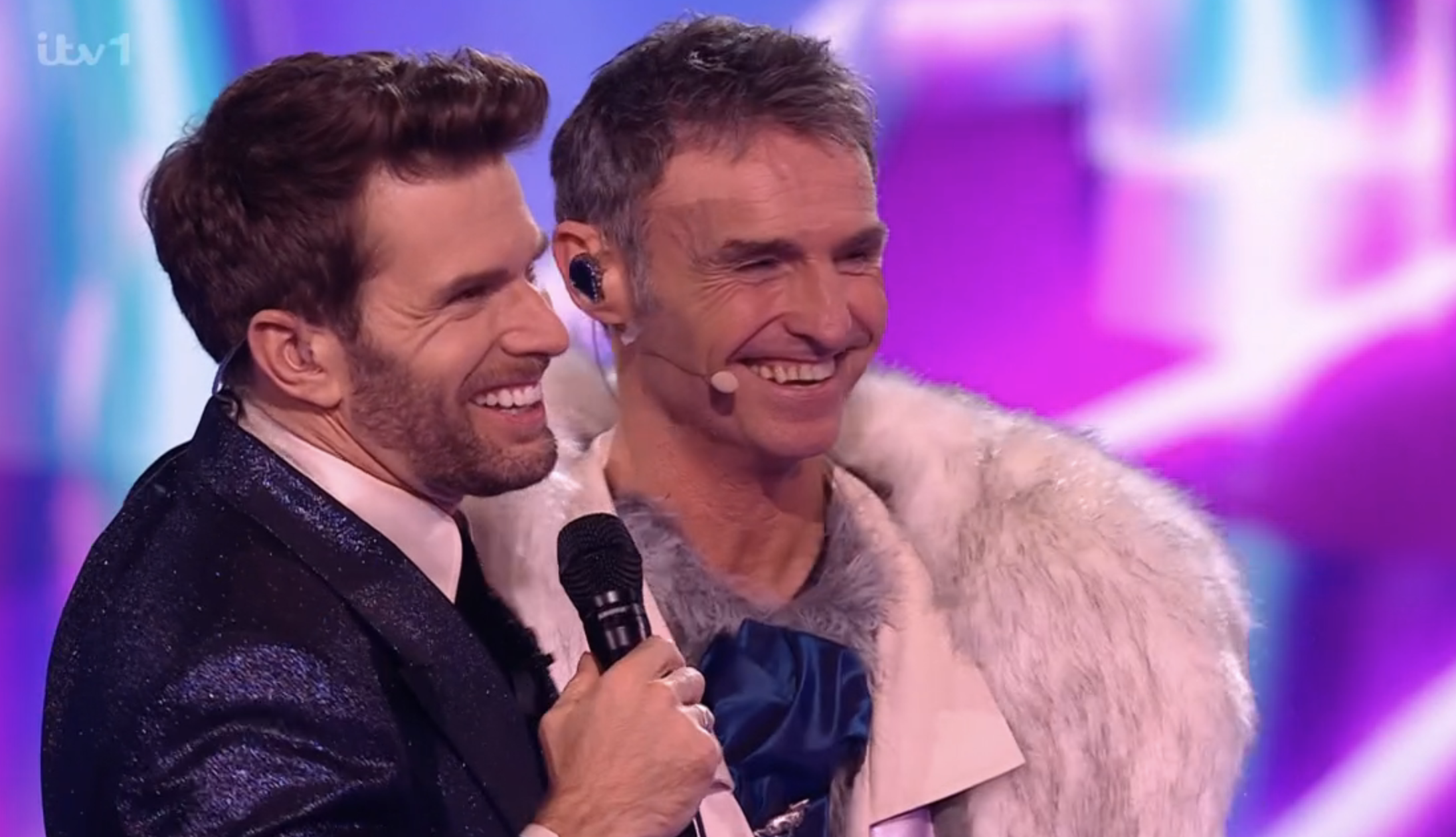 Joel Dommett and Marti Pellow