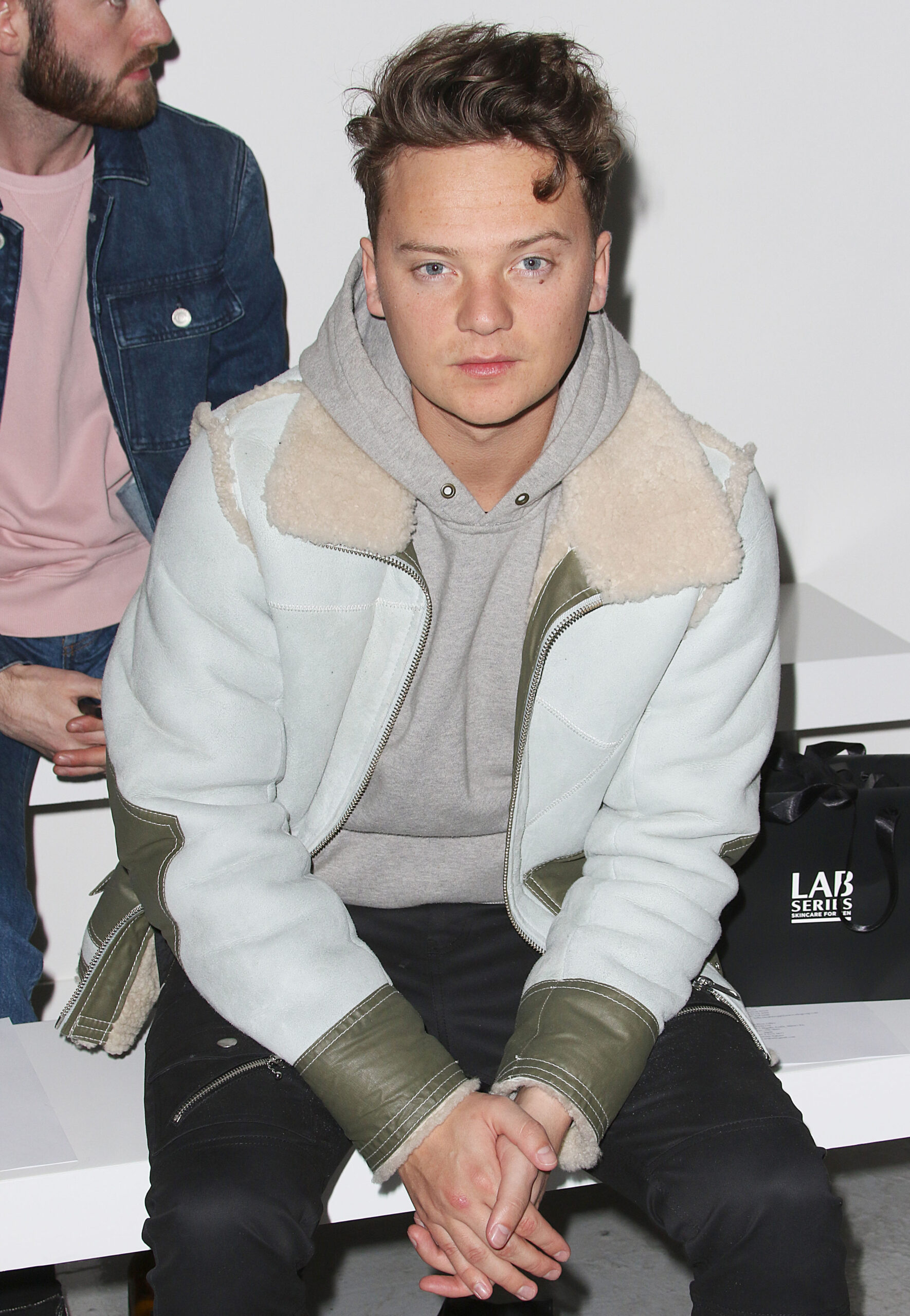 Conor Maynard looking in front