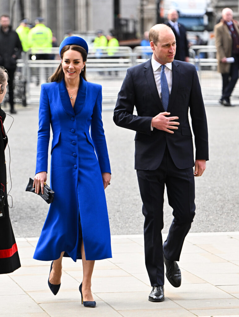 Kate Middleton Prince William at Commonwealth Day service in 2022