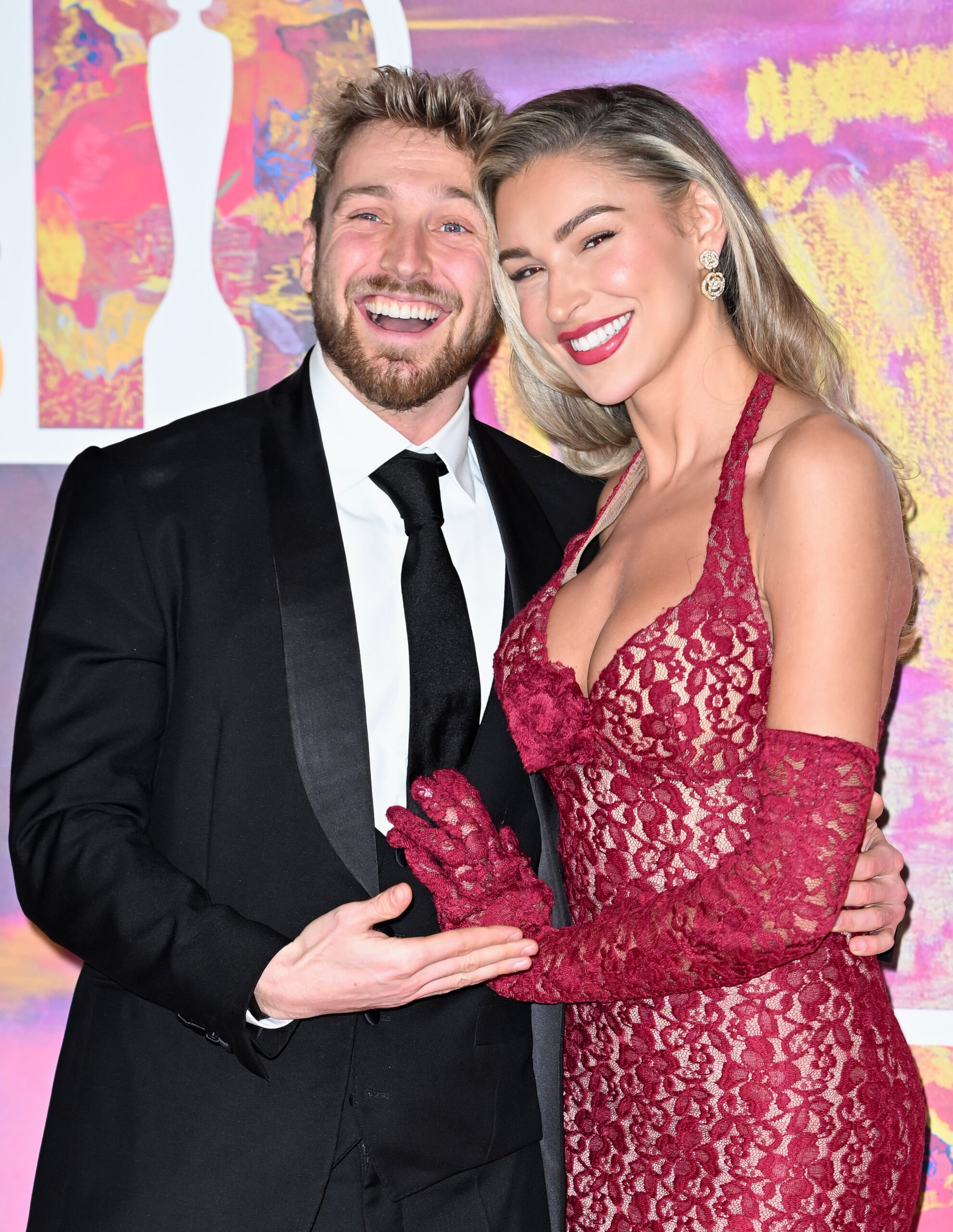 Sam and Zara at BRIT awards last year