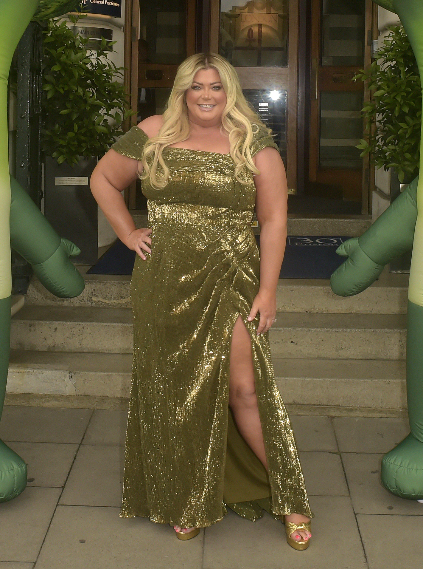 Gemma Collins smiling
