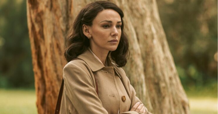 Michelle Keegan in character in Ten Pound Poms