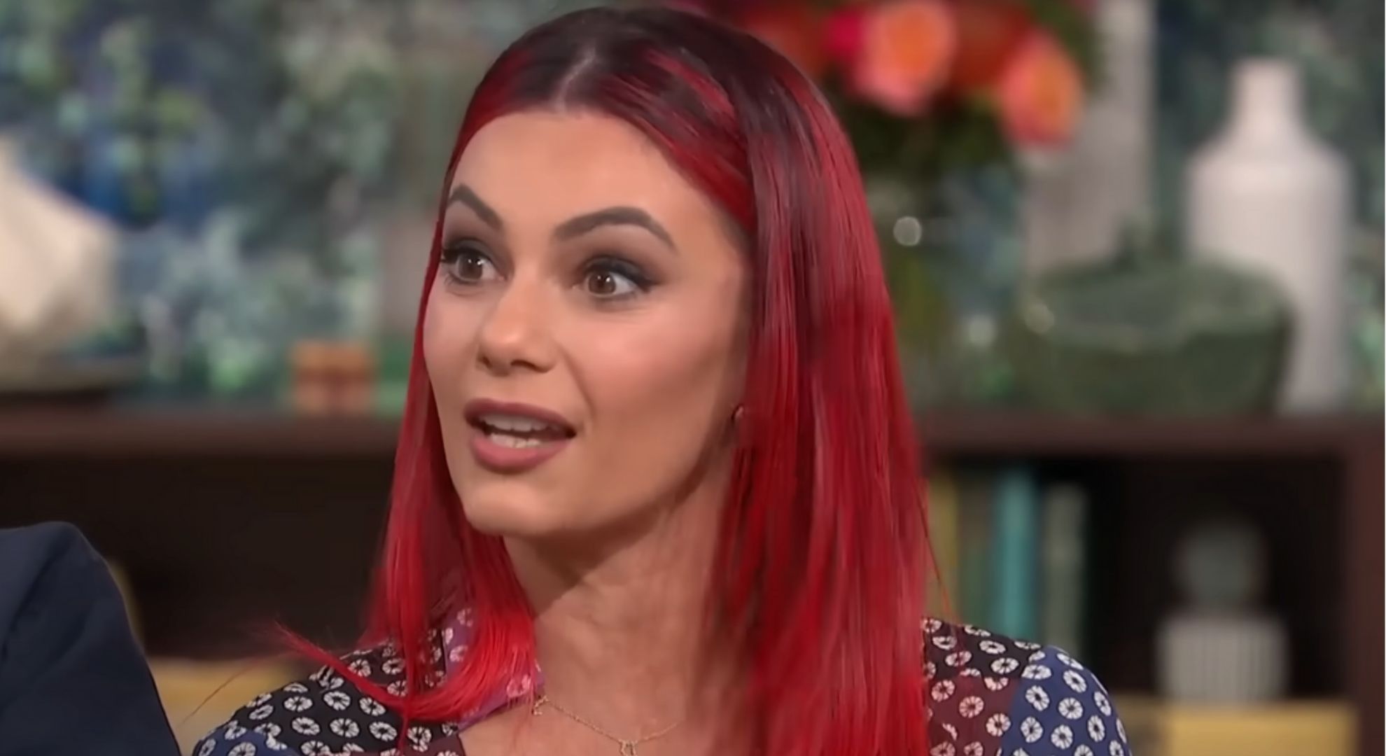 Dianne Buswell speaking on This Morning