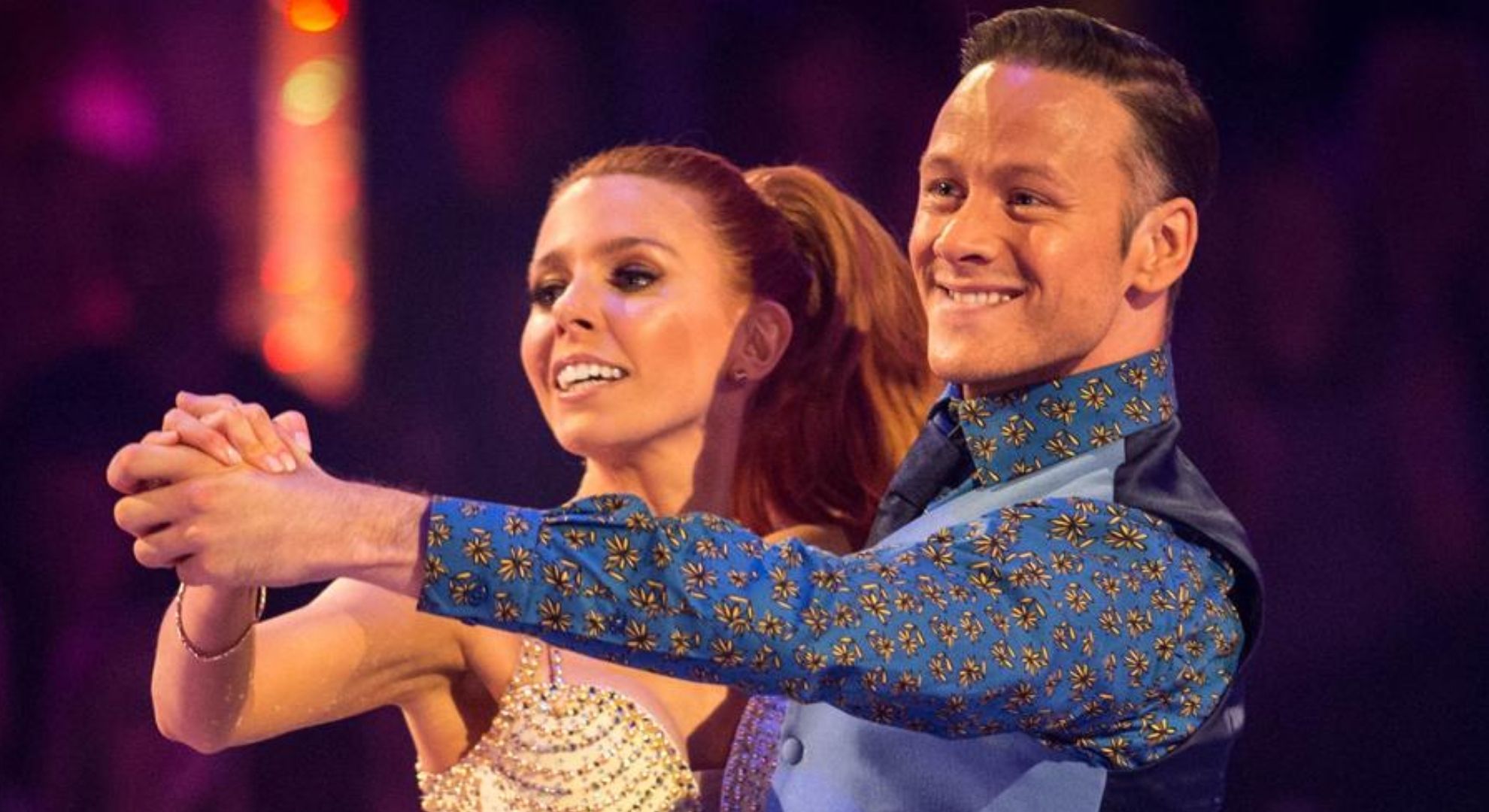 Stacey Dooley and Kevin Clifton on Strictly