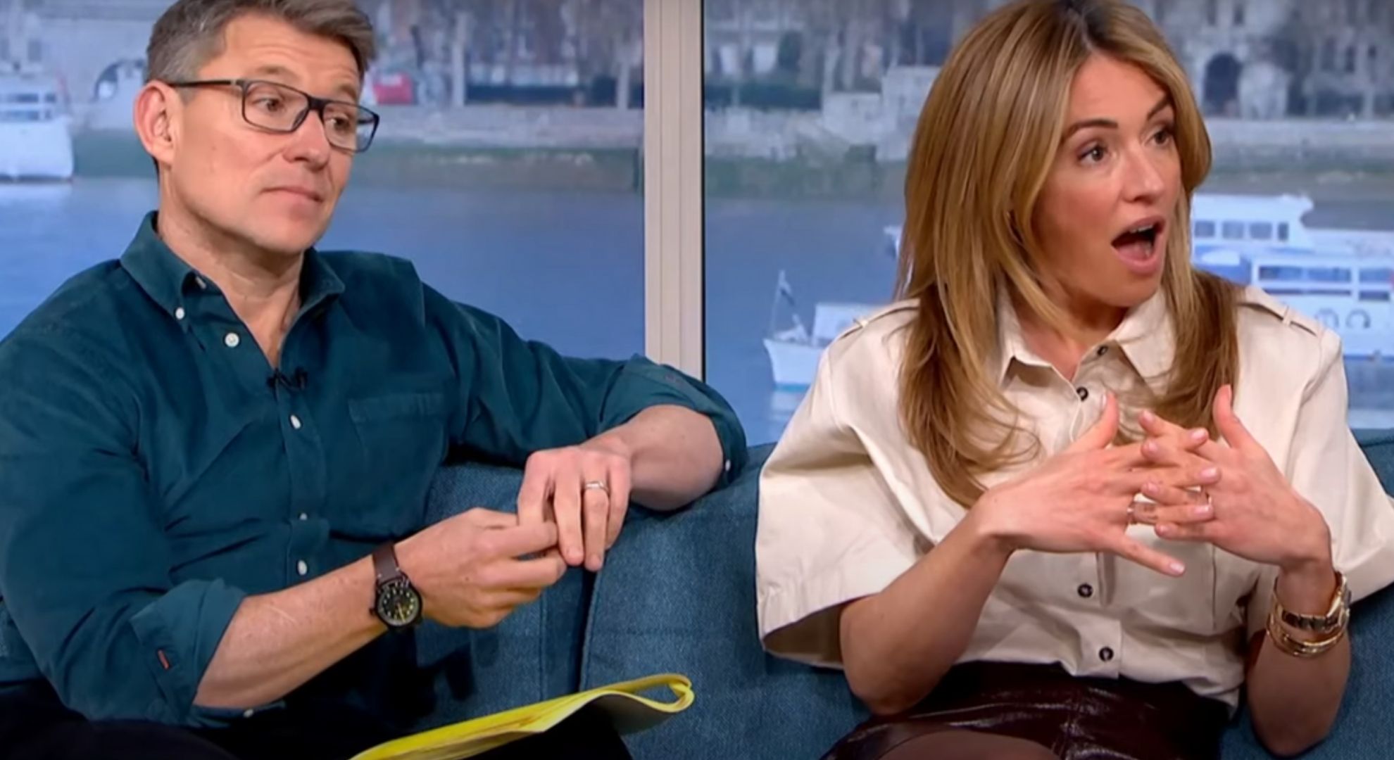 Cat Deeley and Ben Shephard hosting This Morning