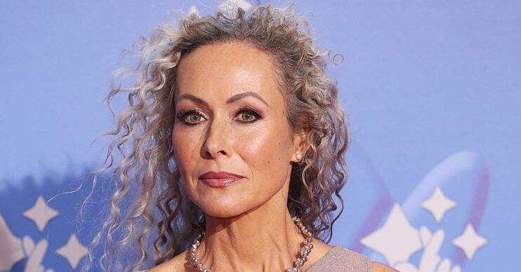 Amanda Mealing on the red carpet