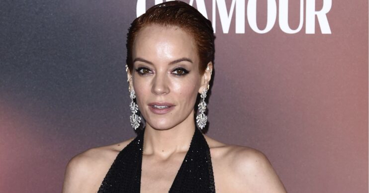 Lily Allen on the red carpet