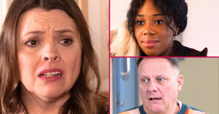 Coronation Street's Tracy, Dee-Dee, Sean