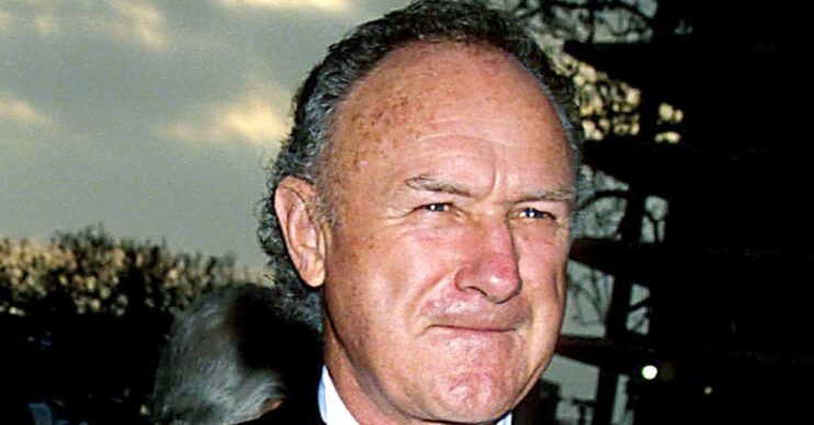 Gene Hackman gazing in front