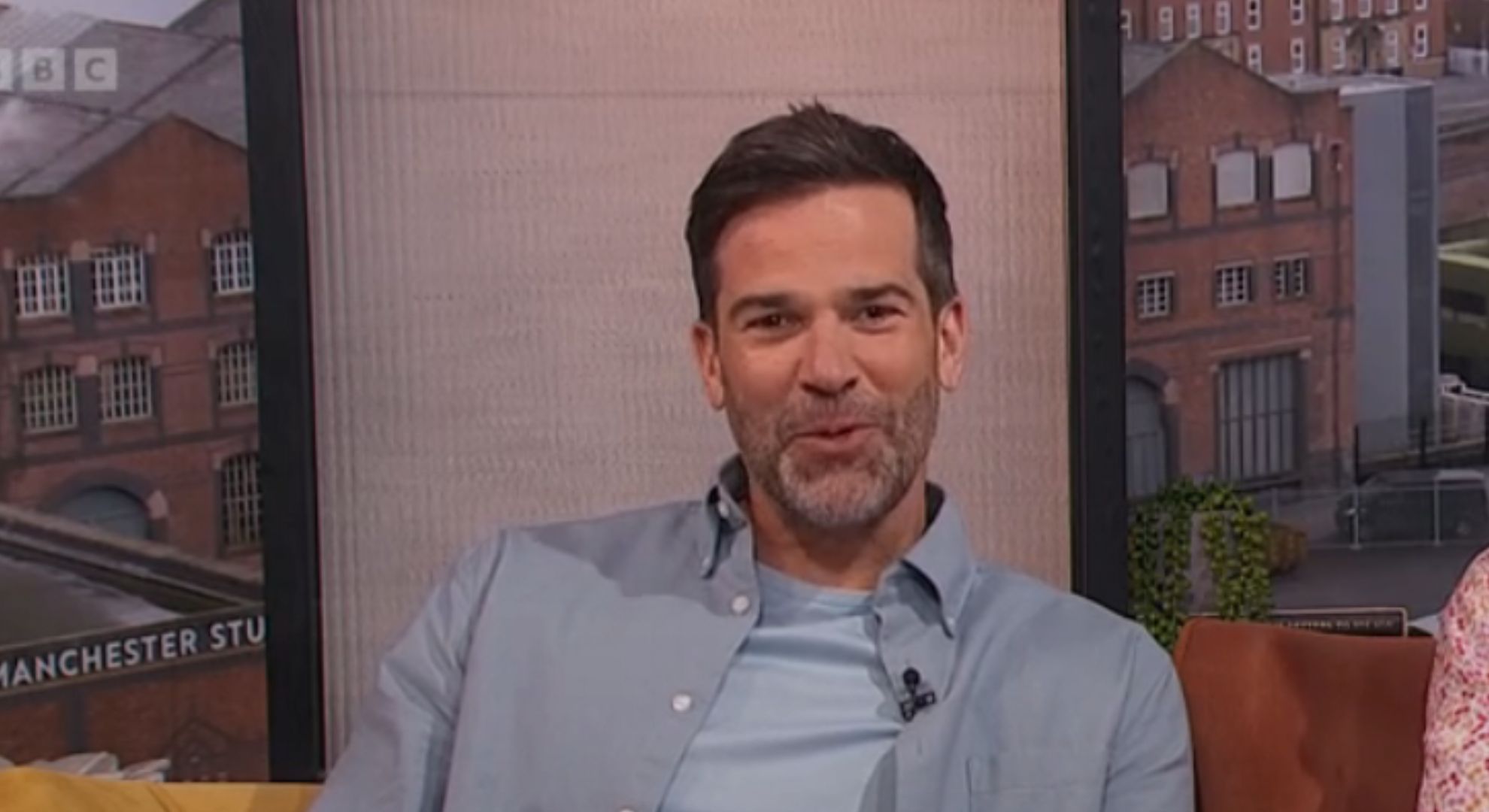 Gethin Jones smiling