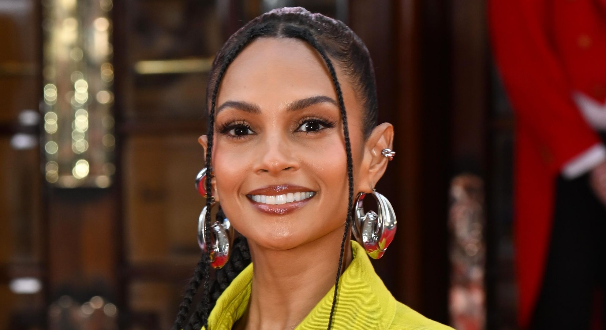 Alesha Dixon smiling
