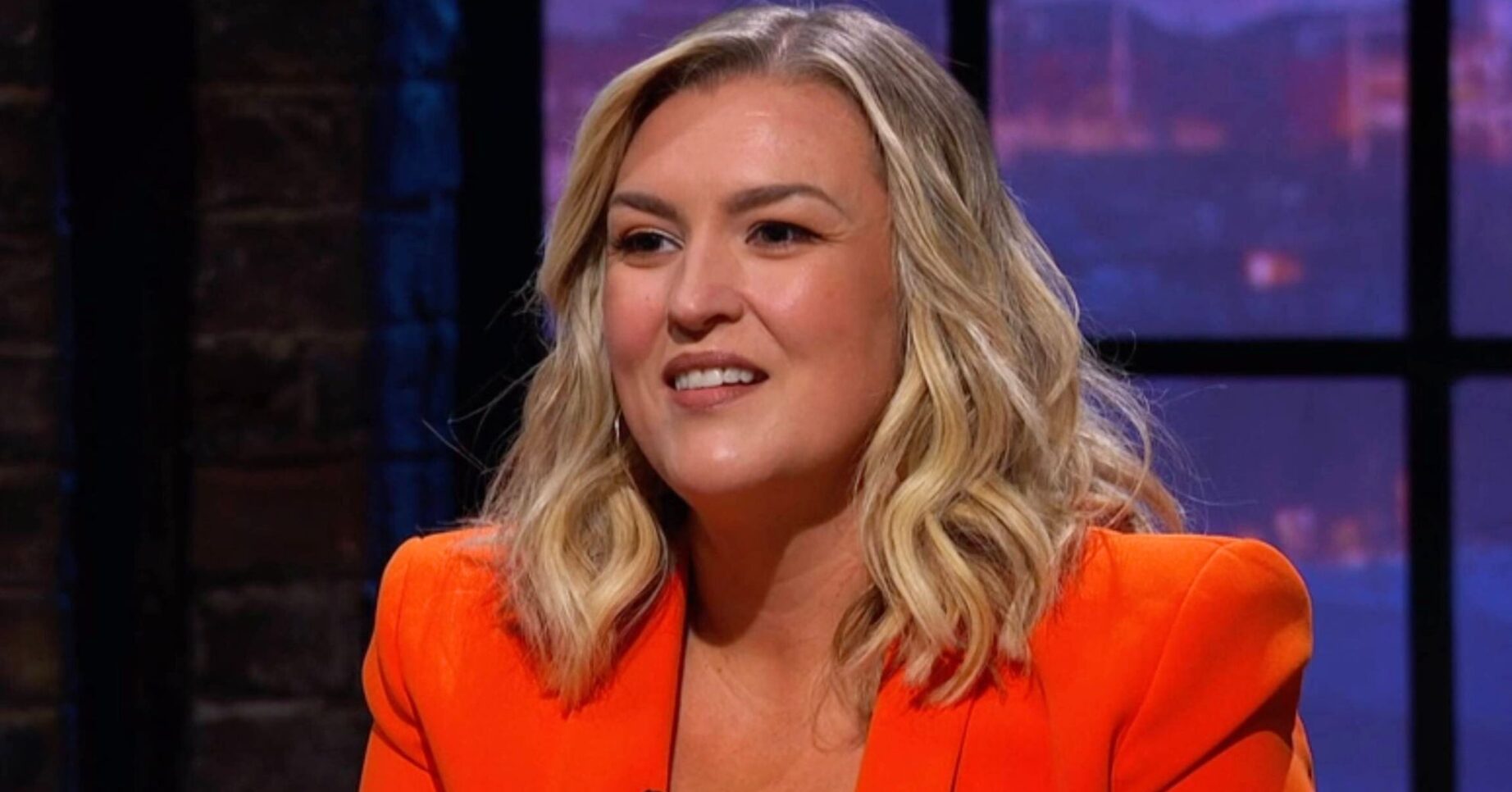 Sara Davies smiles