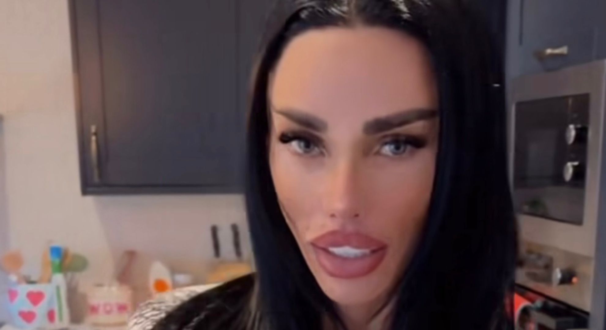 Katie Price posing