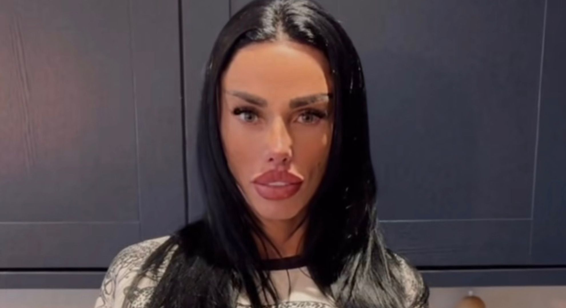 Katie Price posing