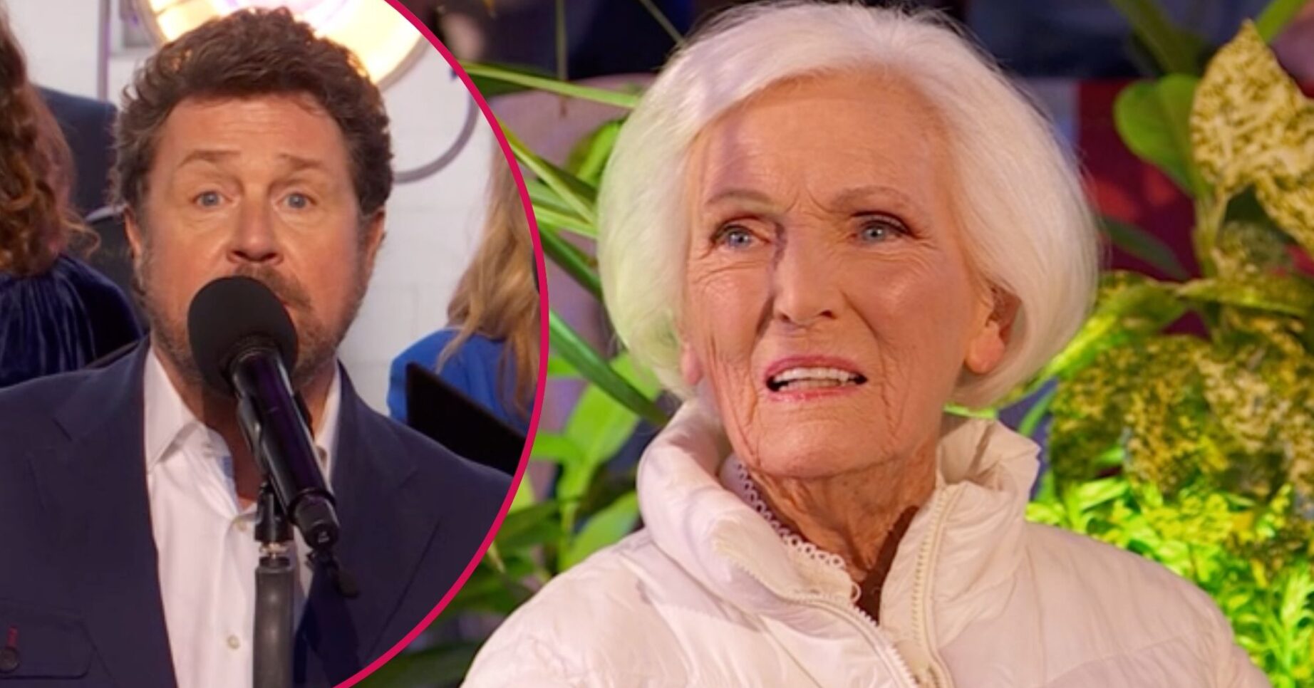 Michael Ball sings, Mary Berry listens