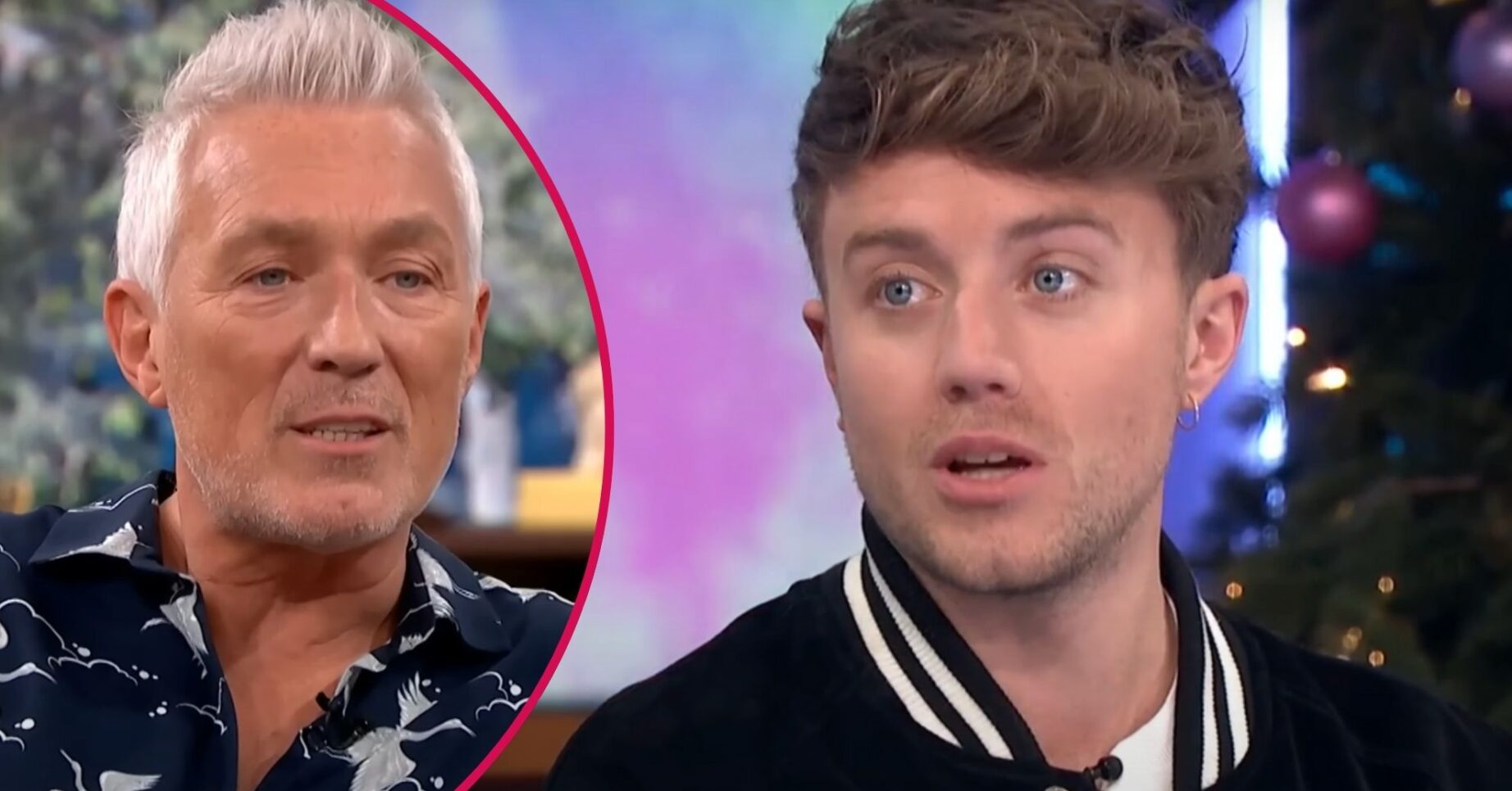 Martin Kemp speaking on This Morning / Roman Kemp on Loose Women