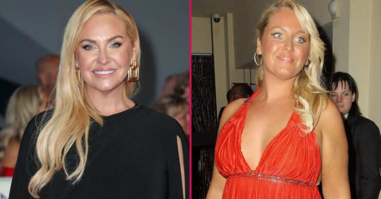 Split image of Josie Gibson