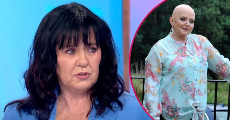 ED comp: Coleen Nolan emotional and Linda Nolan smiling