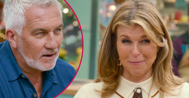 Paul Hollywood and Kate Garraway on the Great Celebrity Bake Off