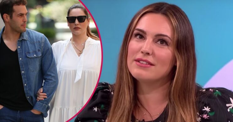 Kelly Brook on Loose Women / Kelly Brook with husband Jeremy