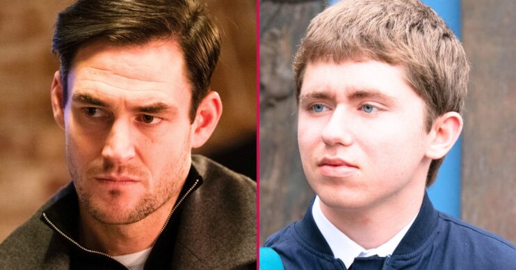 EastEnders' Zack, Barney split pic