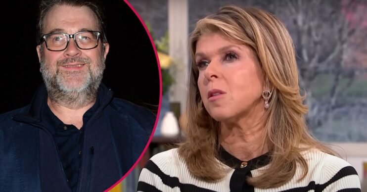 Derek Draper smiling / Kate Garraway on This Morning