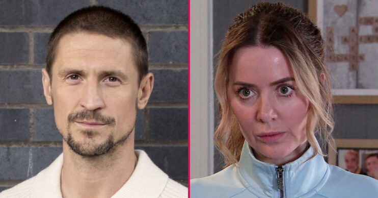 Composite image of Carl and Abi on Coronation Street (Credit: ITV/Composite: ED!)