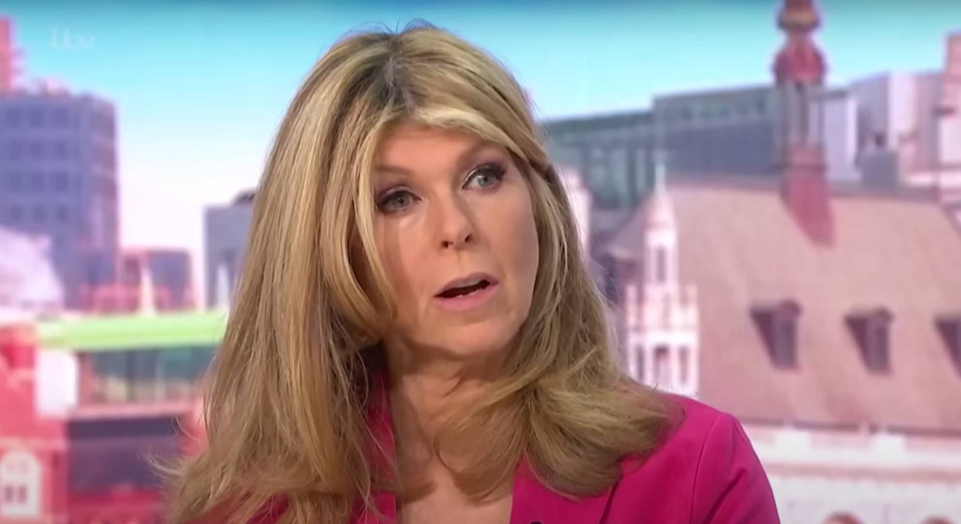 Kate Garraway looks surprised