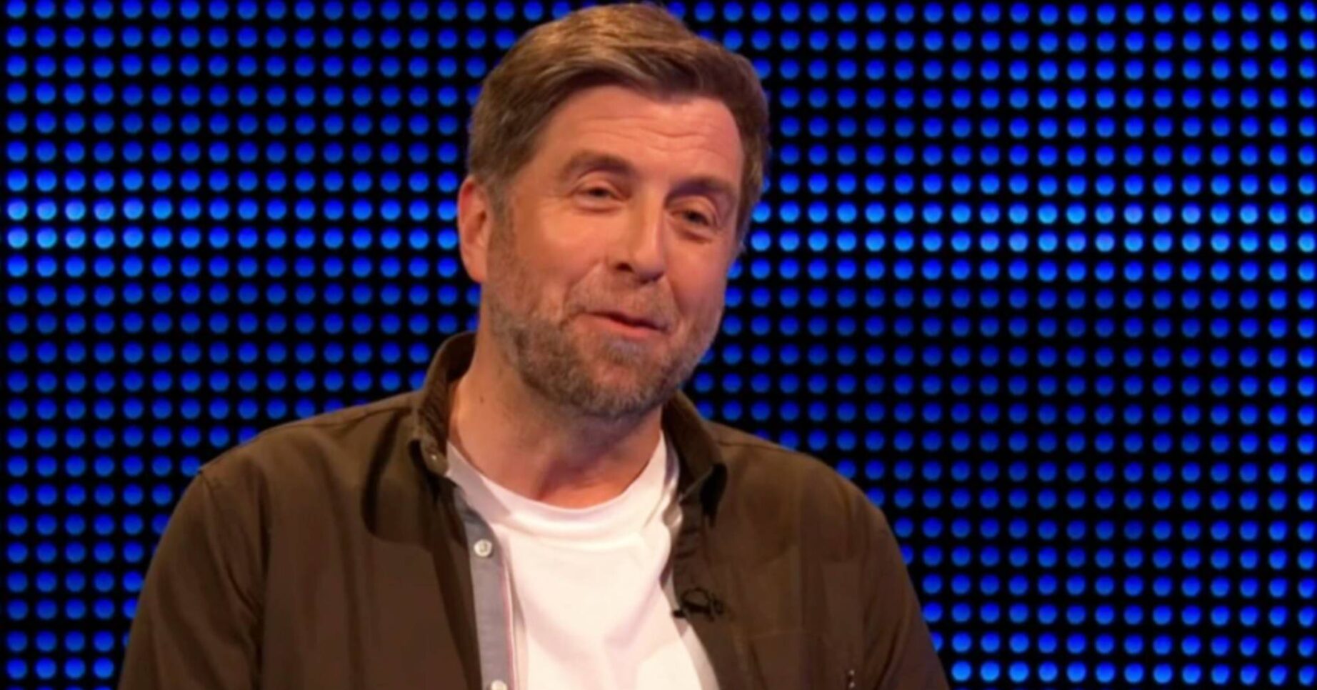 Mark Chapman smiles on The Chase