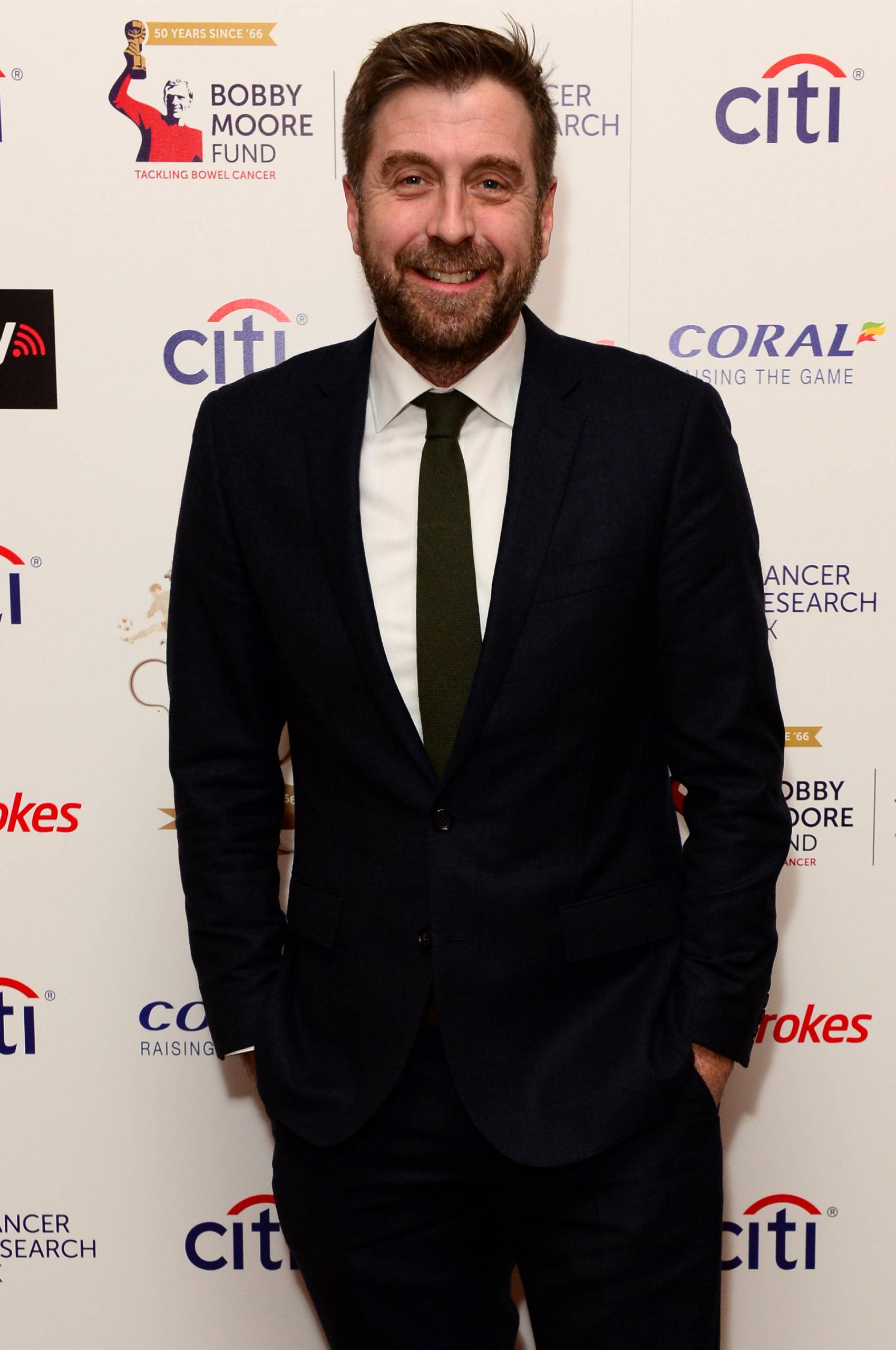 Mark Chapman smiles
