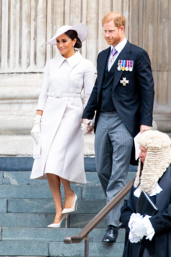 Meghan Markle and Prince Harry leaving royal service