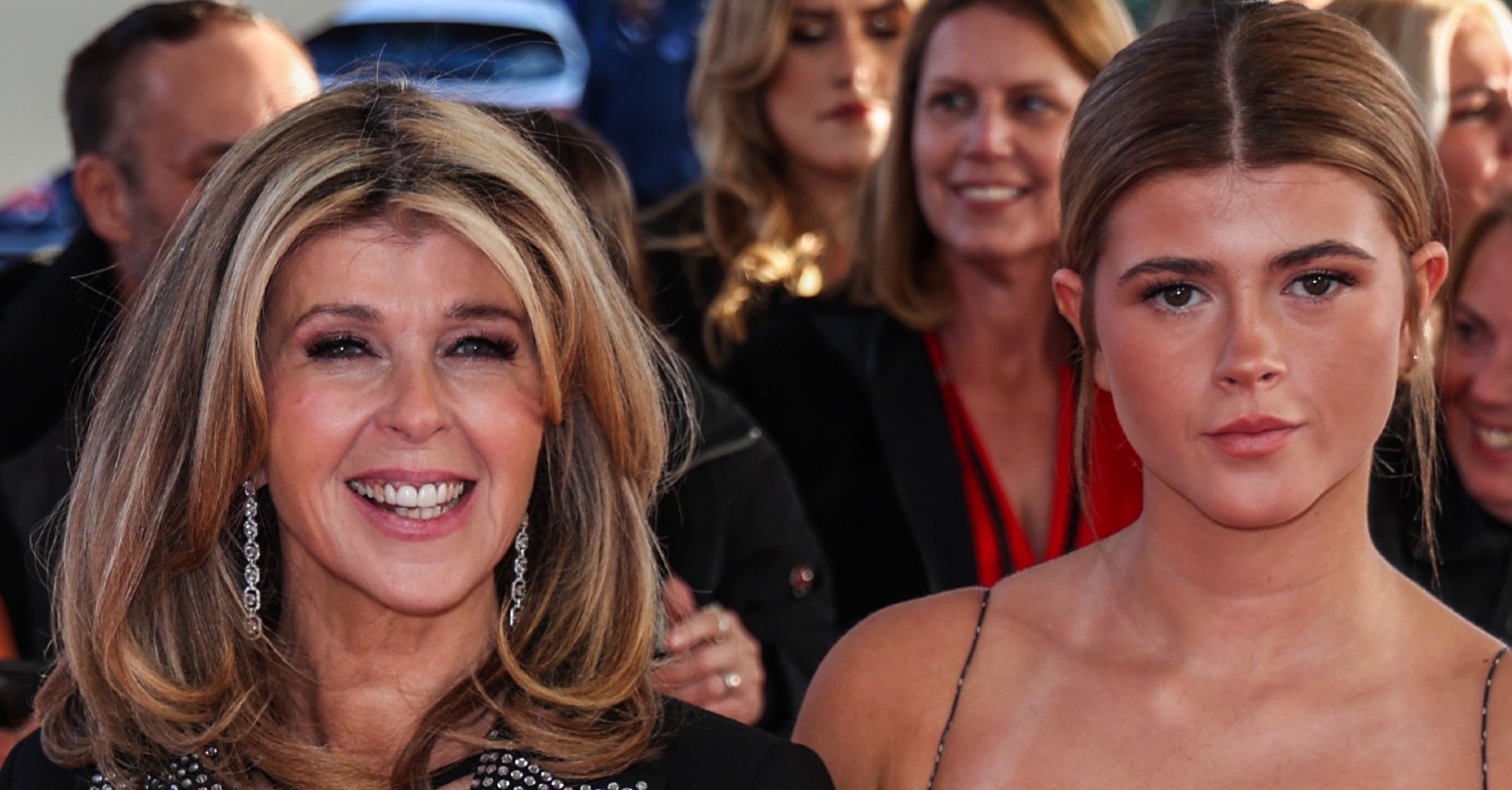 Kate Garraway and Darcey smiling 