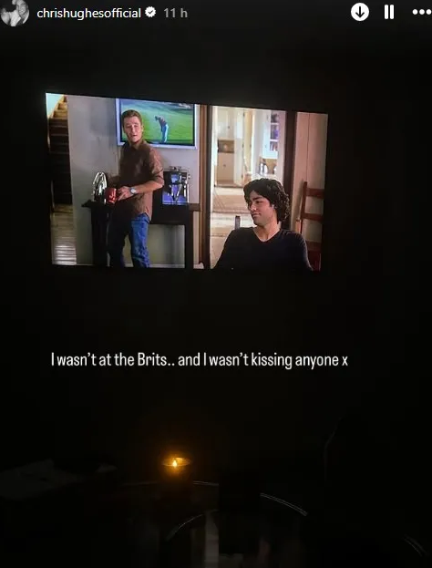 Chris Hughes' Instagram Story