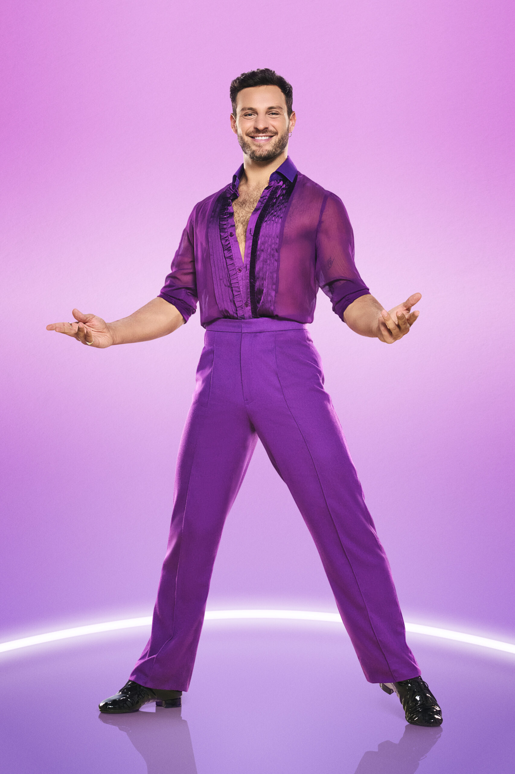 Vito Coppola wearing purple