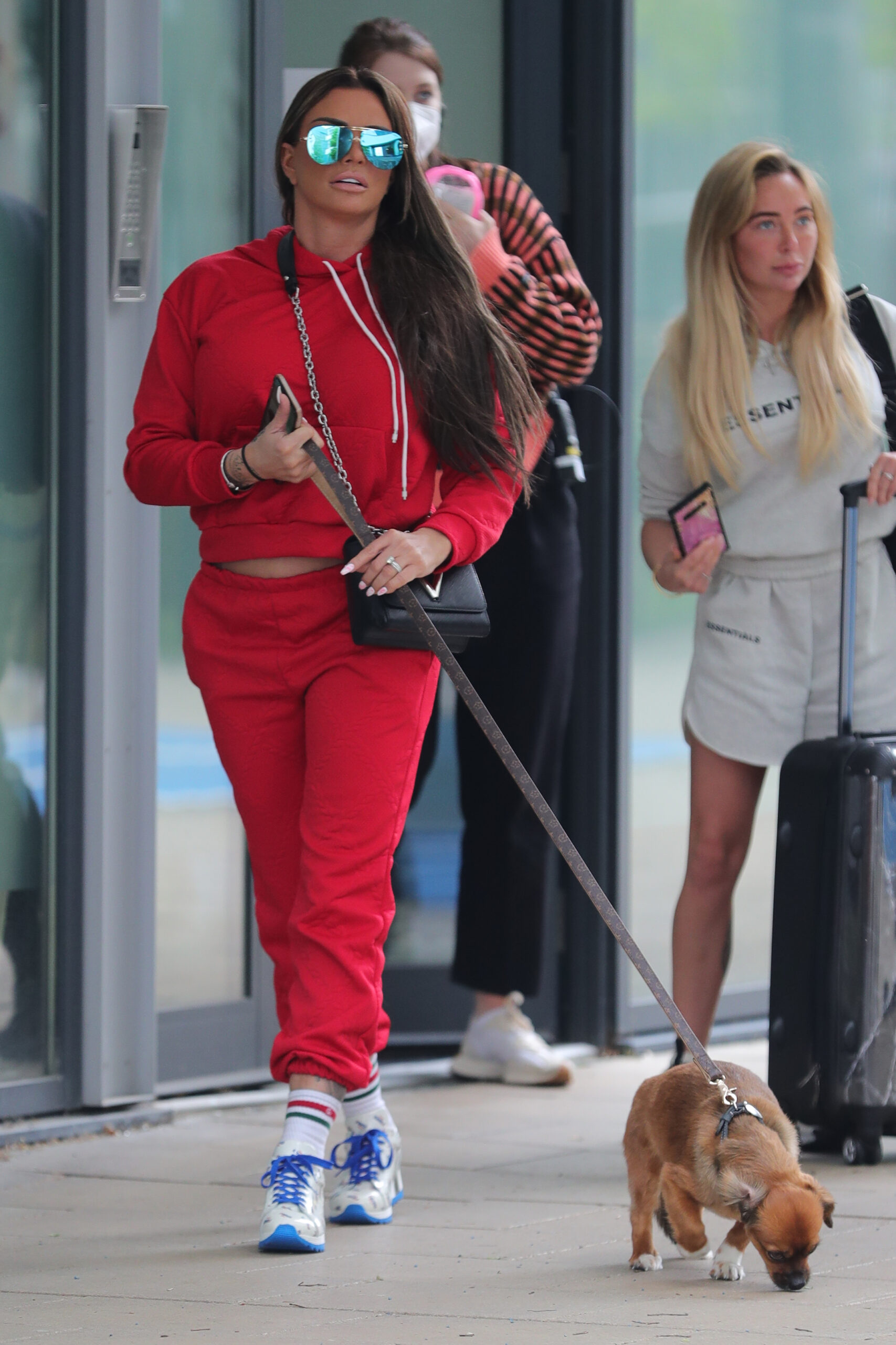 Katie Price and dog