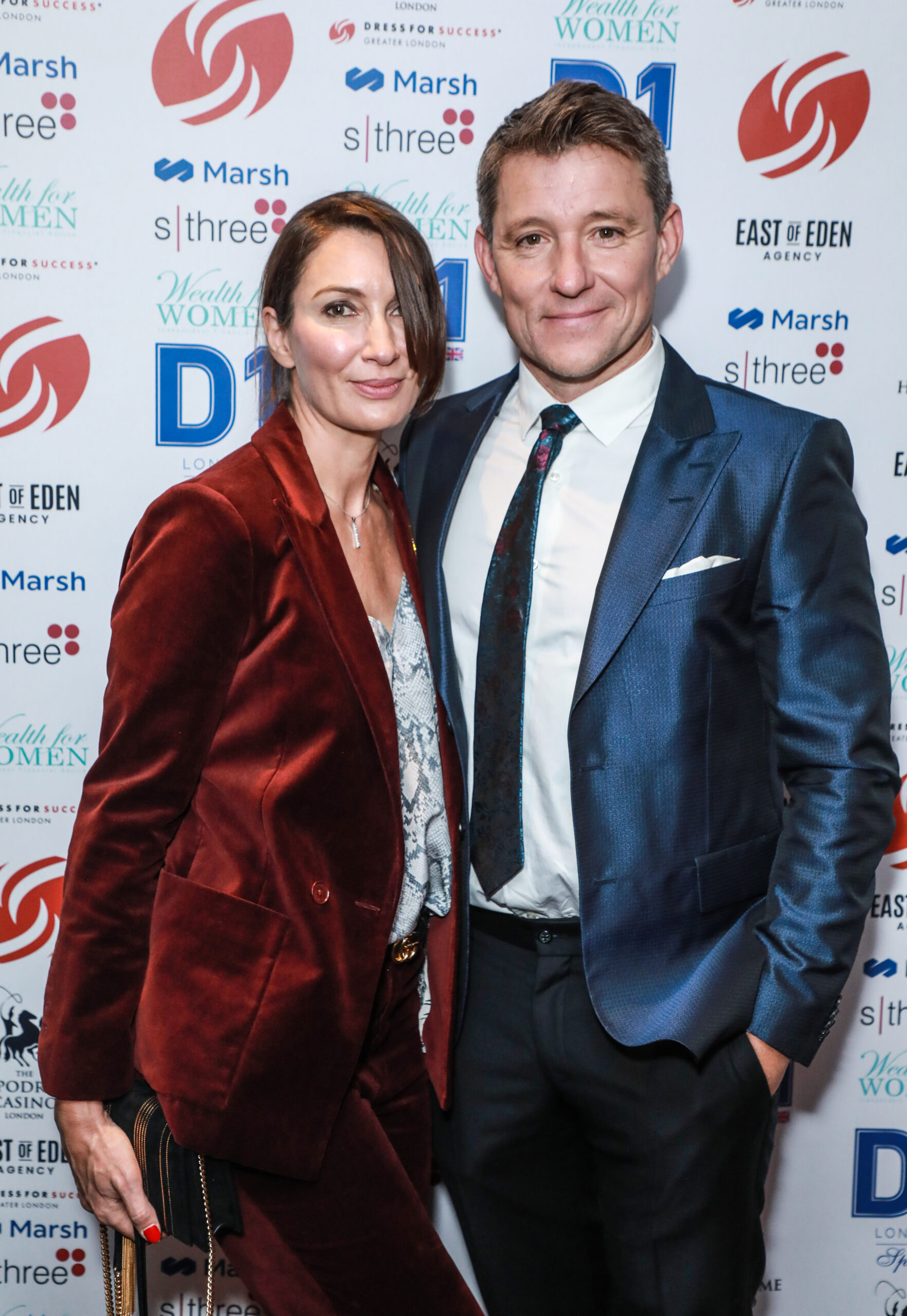 Ben and his wife posing