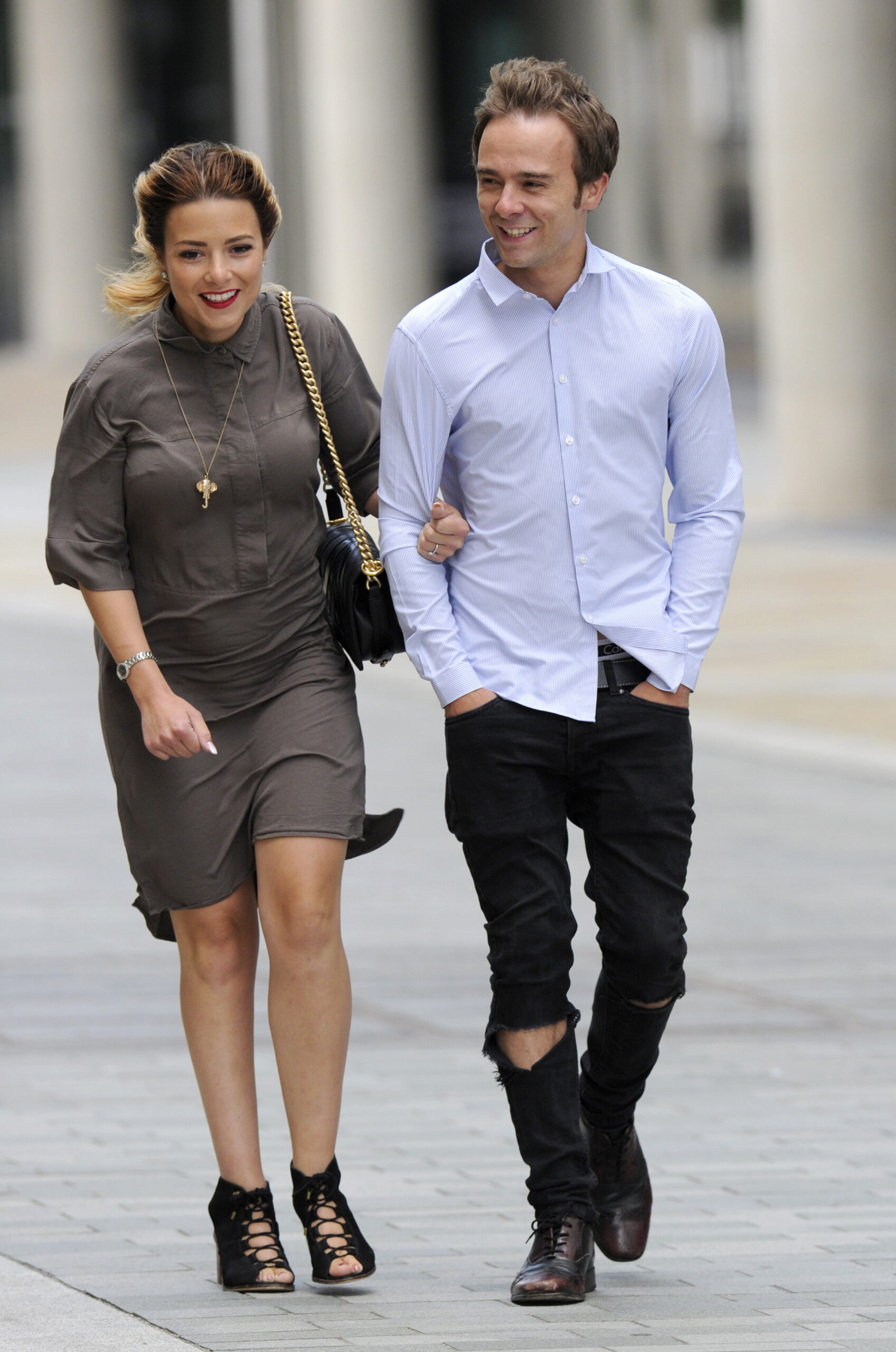 Jack P Shepherd and Lauren 