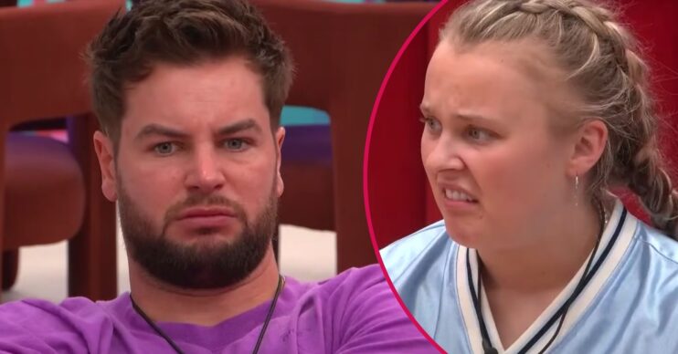 Chris Hughes looks detached, JoJo Siwa looks disgusted