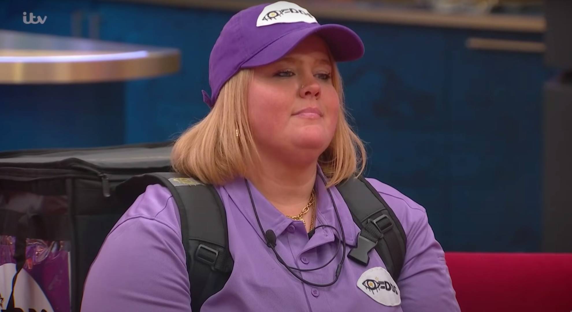 Donna Preston gazes